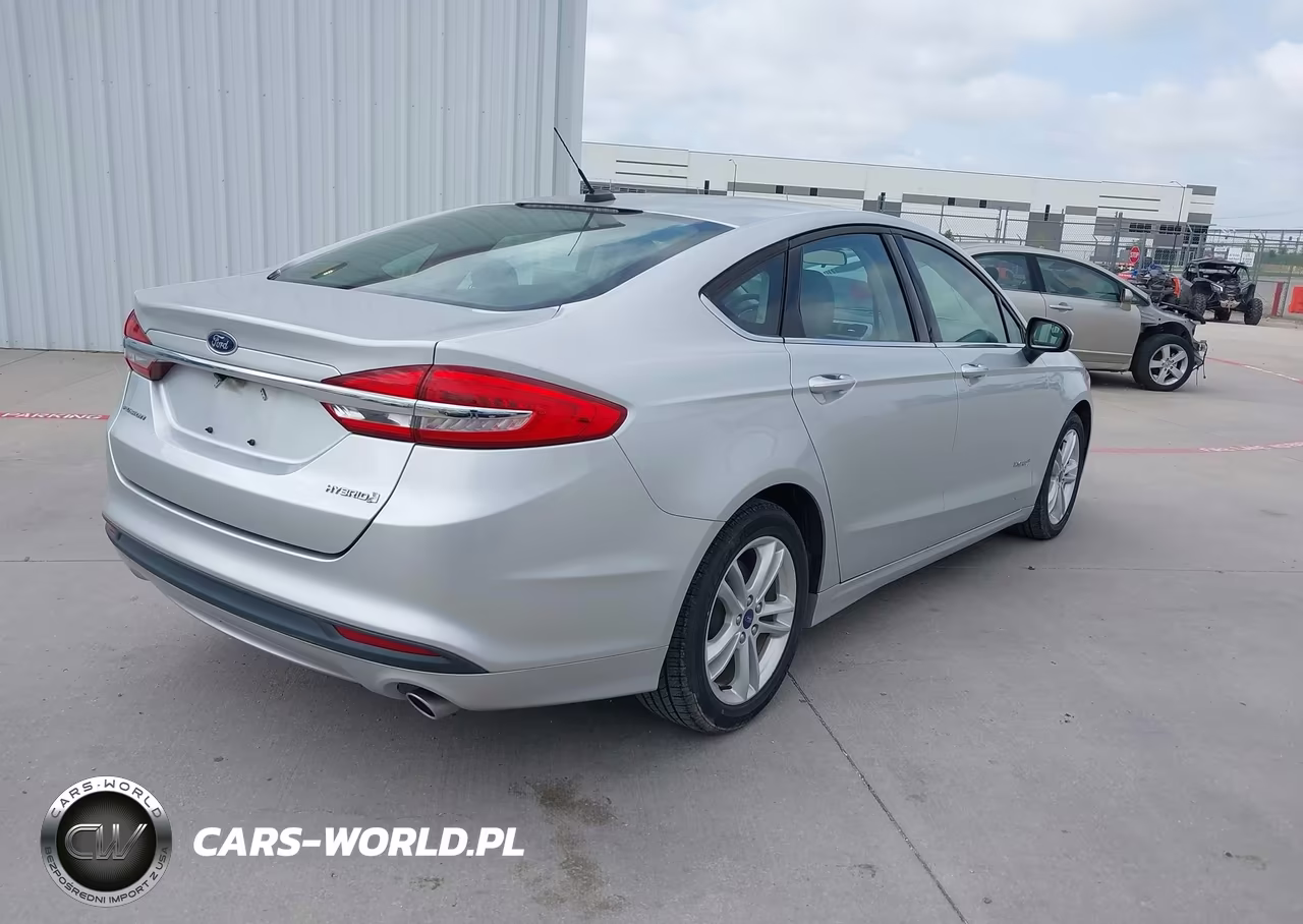 2018 Ford Fusion Hybrid S VIN:3FA6P0UU9JR100608 - 4