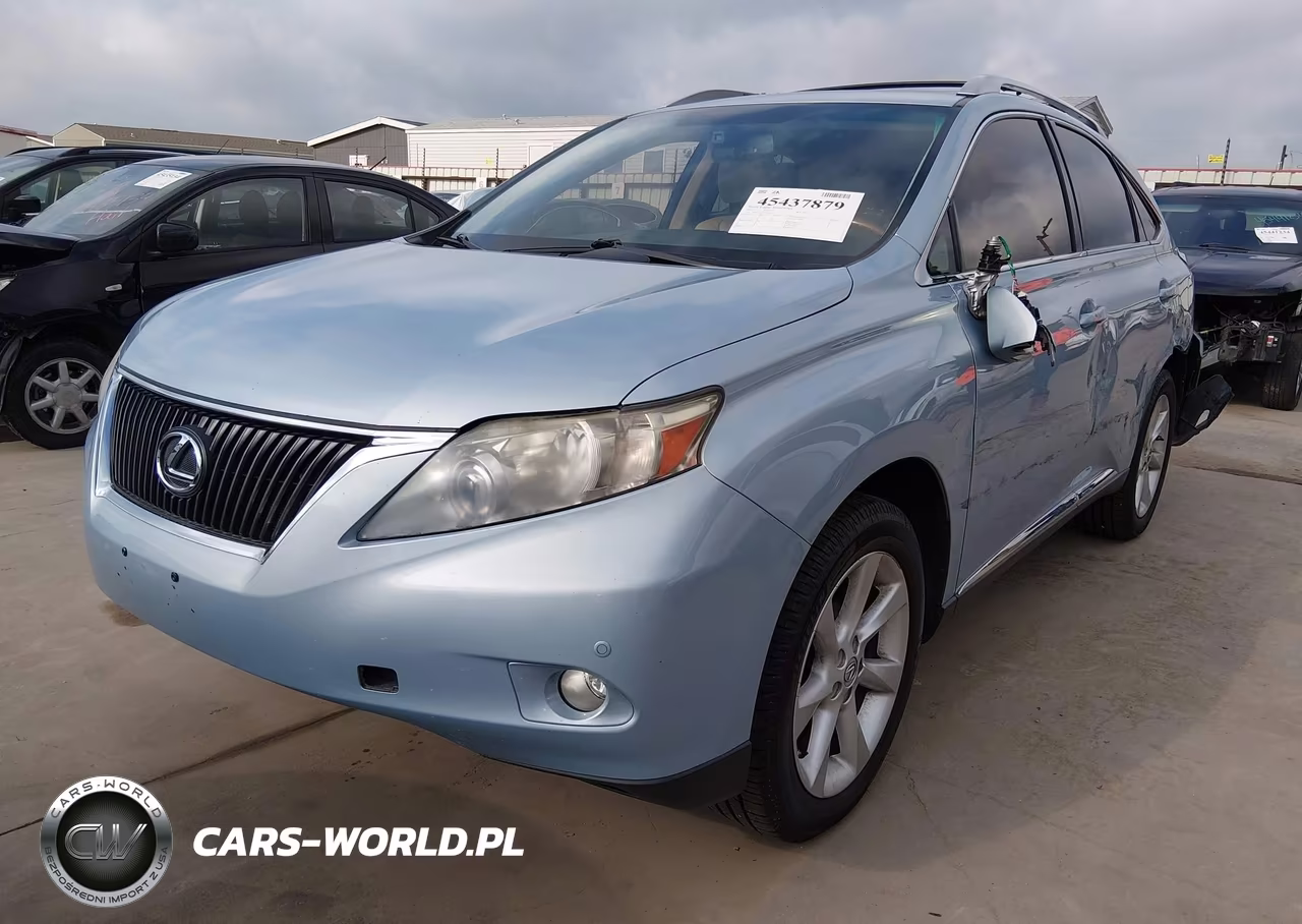 2010 Lexus Rx 350 VIN:JTJZK1BA7A2405322 - 2