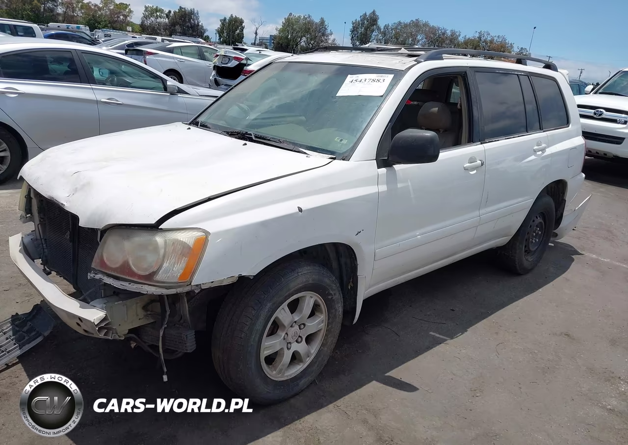 2001 Toyota Highlander V6 VIN:JTEGF21A310022684 - 2