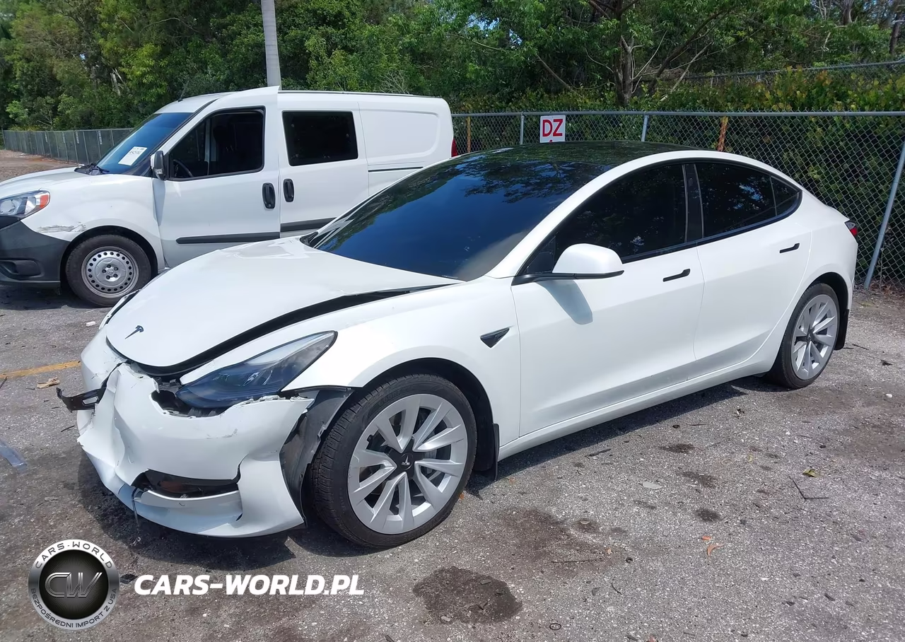 2022 Tesla Model 3 Long Range Dual Motor All-Wheel Drive VIN:5YJ3E1EB8NF255177 - 2
