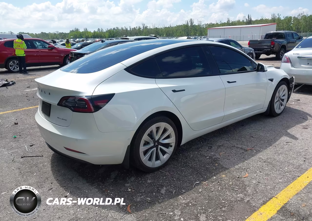 2022 Tesla Model 3 Long Range Dual Motor All-Wheel Drive VIN:5YJ3E1EB8NF255177 - 4