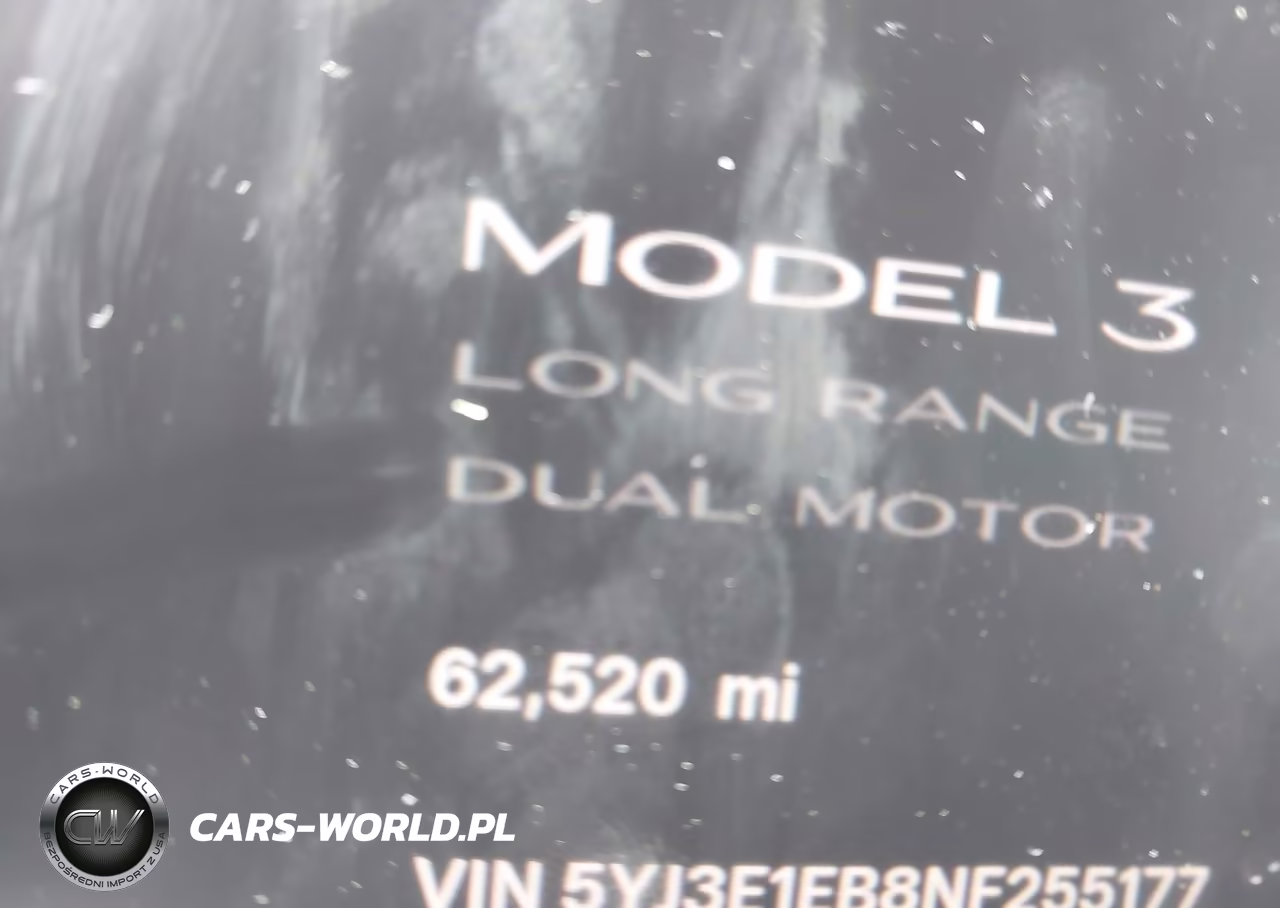 2022 Tesla Model 3 Long Range Dual Motor All-Wheel Drive VIN:5YJ3E1EB8NF255177 - 7