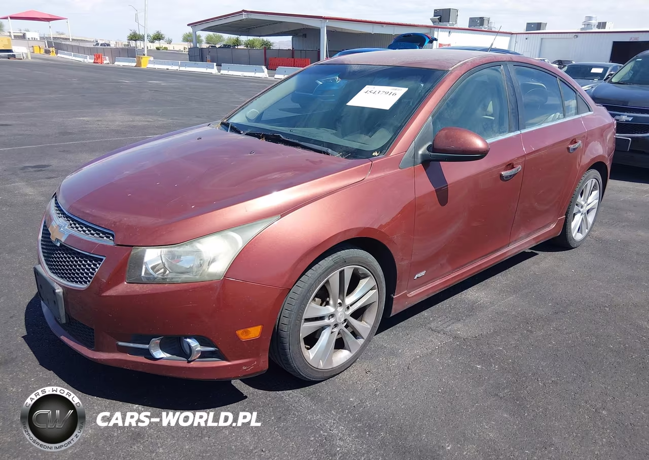 2012 Chevrolet Cruze Ltz VIN:1G1PH5SC8C7214881 - 2