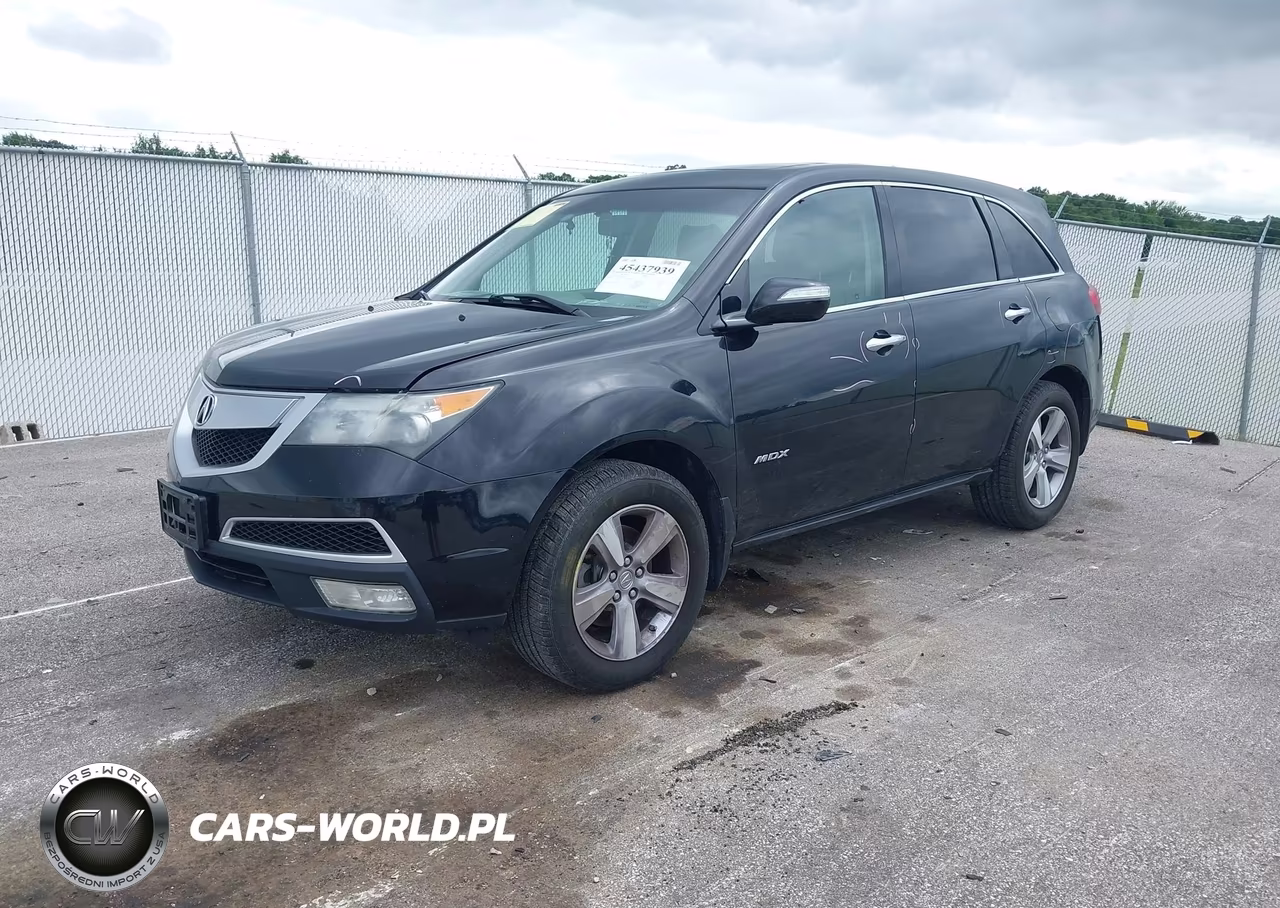 2013 Acura Mdx VIN:2HNYD2H21DH506912 - 2