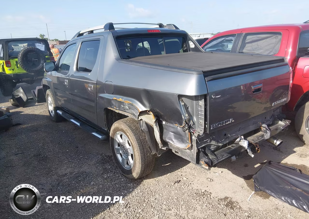 2009 Honda Ridgeline Rts VIN:2HJYK16489H500201 - 3