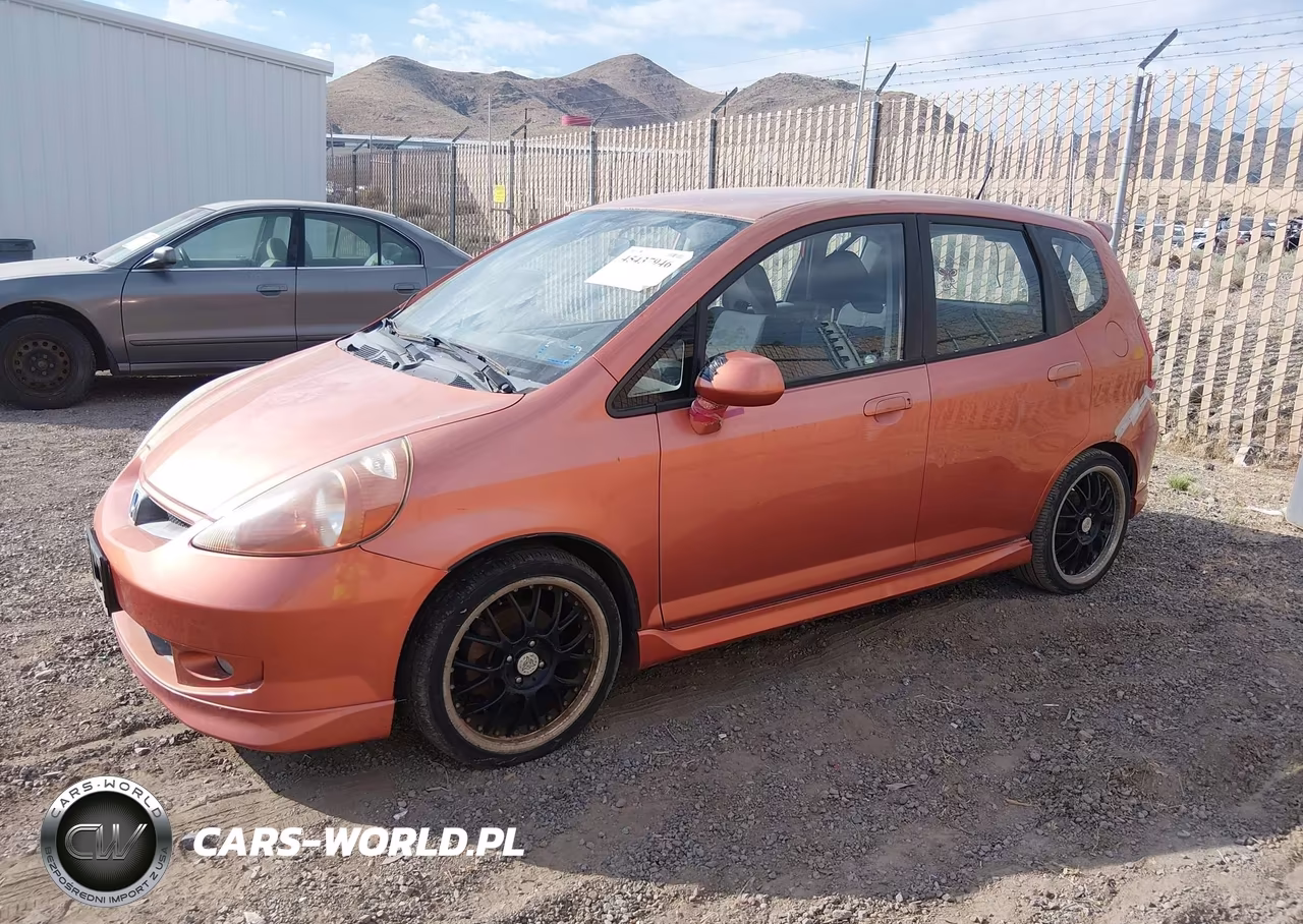 2007 Honda Fit Sport VIN:JHMGD37637S053030 - 2