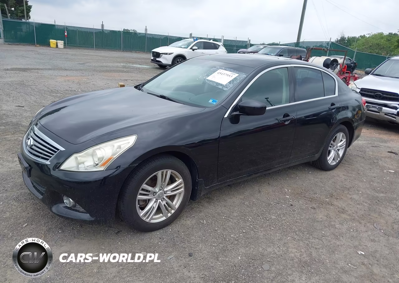 2011 Infiniti G37X VIN:JN1CV6AR6BM405633 - 2