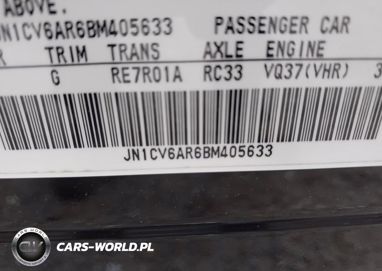2011 Infiniti G37X VIN:JN1CV6AR6BM405633 - 9