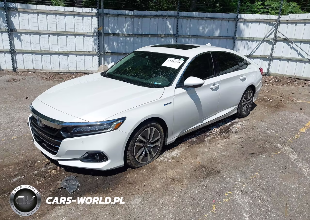2022 Honda Accord Hybrid Ex-L VIN:1HGCV3F53NA029630 - 2