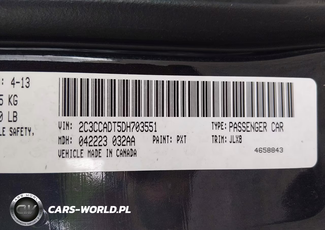 2013 Chrysler 300C John Varvatos Luxury Edition VIN:2C3CCADT5DH703551 - 9