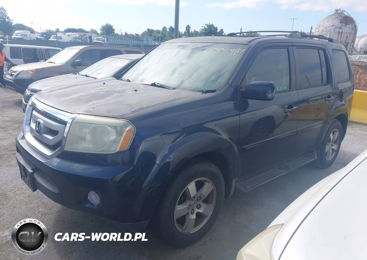 2009 Honda Pilot Ex-L VIN:5FNYF38629B006165 - 2