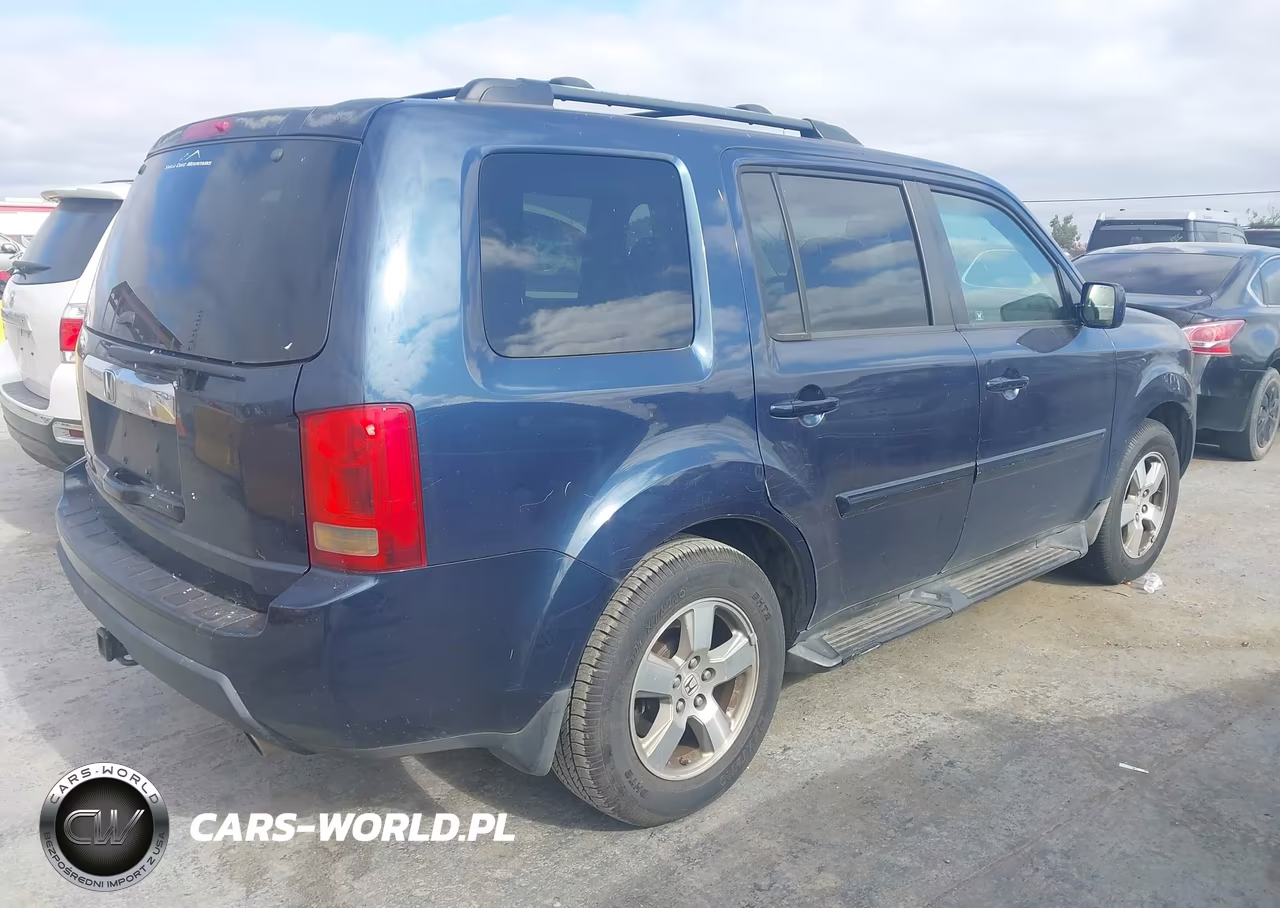 2009 Honda Pilot Ex-L VIN:5FNYF38629B006165 - 4