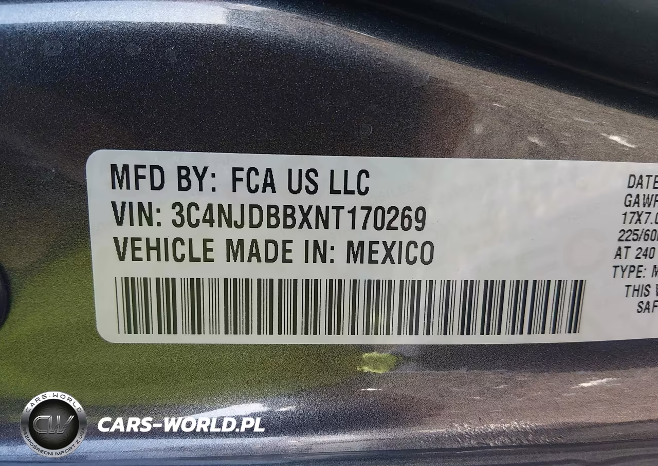 2022 Jeep Compass Latitude 4X4 VIN:3C4NJDBBXNT170269 - 9