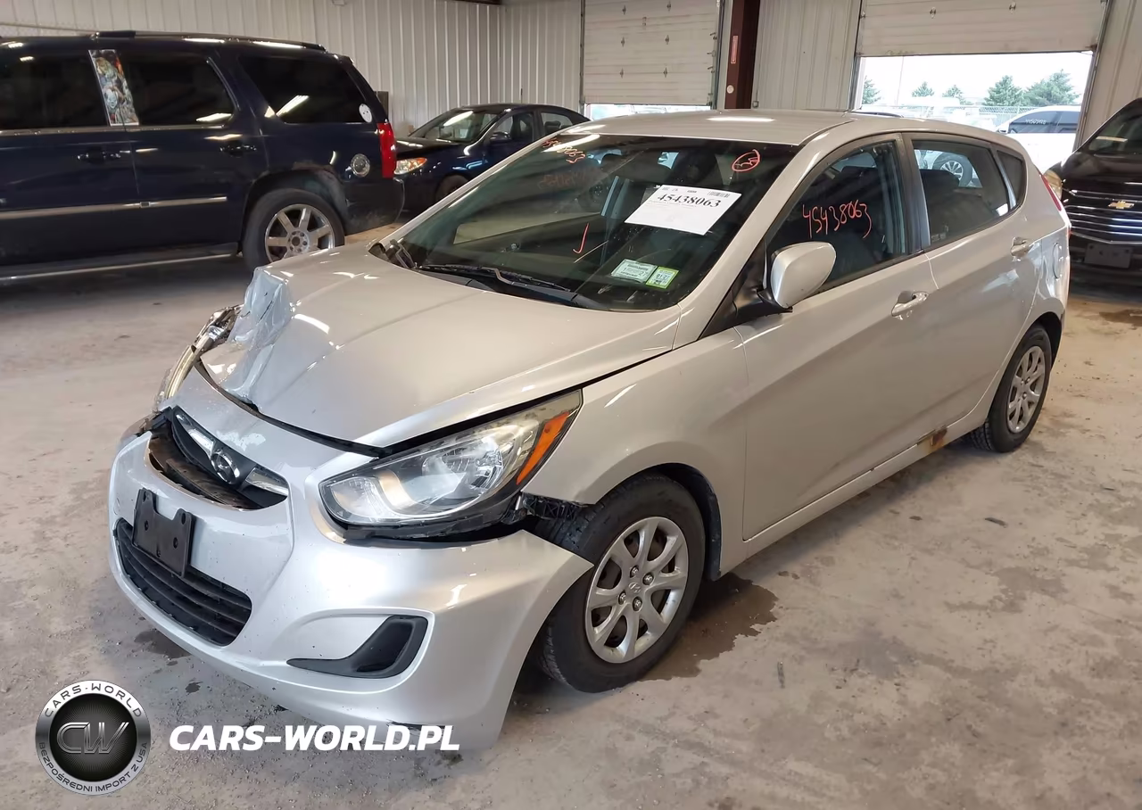 2012 Hyundai Accent Gs VIN:KMHCT5AE0CU036145 - 2