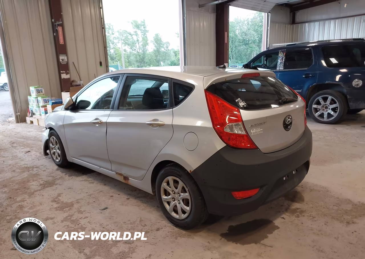 2012 Hyundai Accent Gs VIN:KMHCT5AE0CU036145 - 3