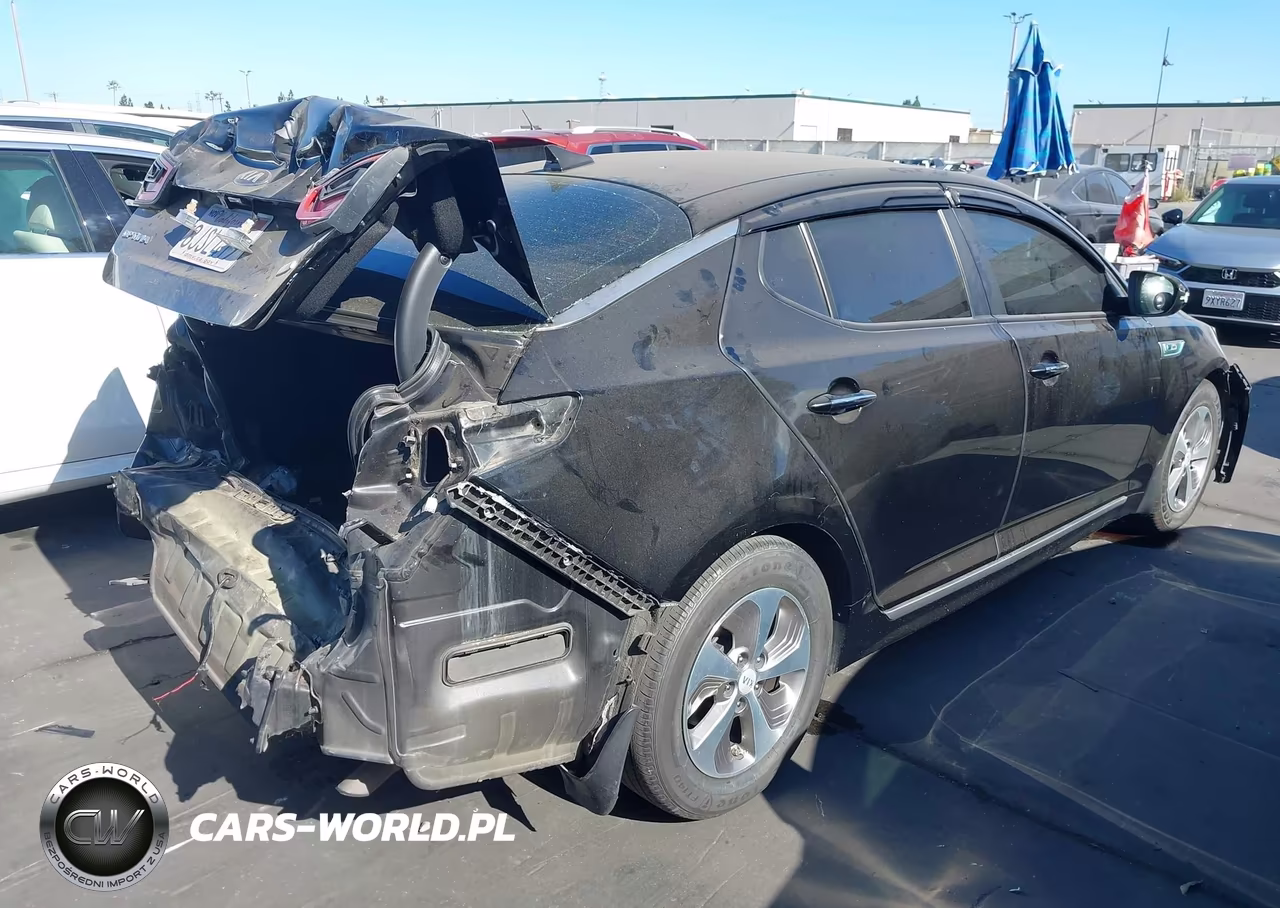 2015 Kia Optima Hybrid VIN:KNAGM4AD2F5080597 - 4