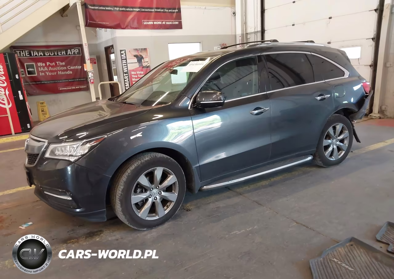 2016 Acura Mdx Advance Entertainment Packages-Advance Package VIN:5FRYD4H92GB039779 - 2