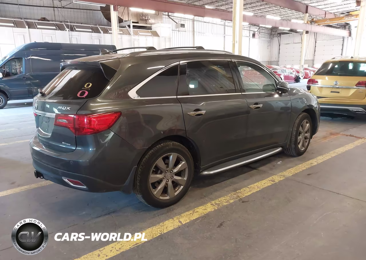 2016 Acura Mdx Advance Entertainment Packages-Advance Package VIN:5FRYD4H92GB039779 - 4