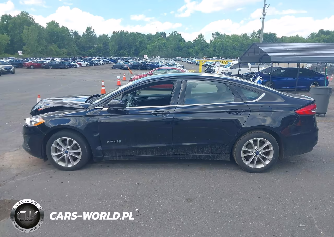 2019 Ford Fusion Hybrid Se VIN:3FA6P0LU8KR258148 - 14