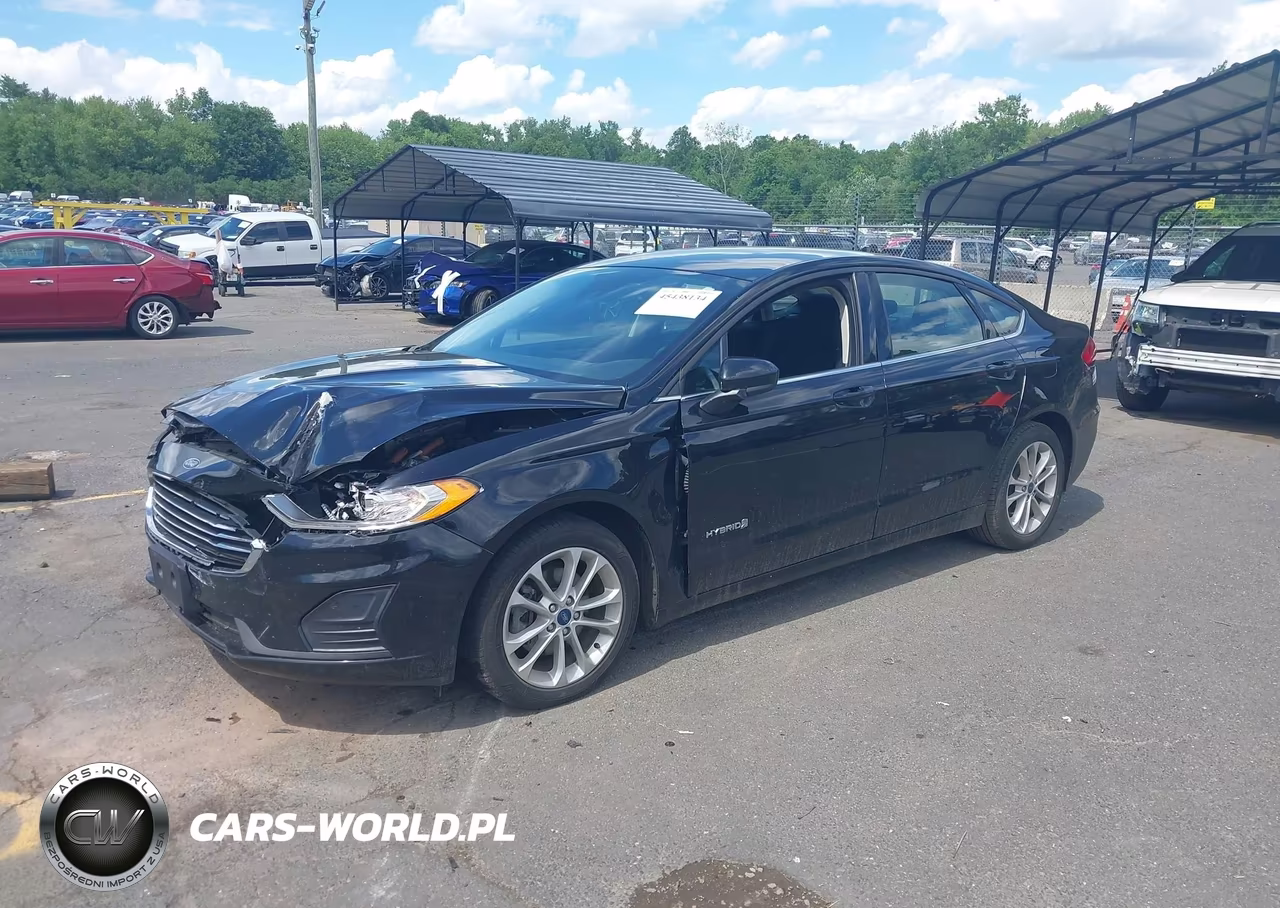 2019 Ford Fusion Hybrid Se VIN:3FA6P0LU8KR258148 - 2
