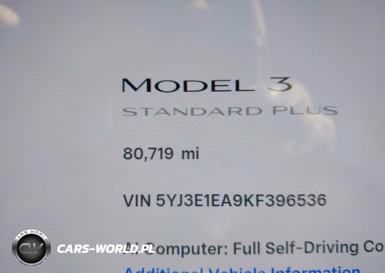 2019 Tesla Model 3 Long Range-Mid Range-Standard Range-Standard Range Plus VIN:5YJ3E1EA9KF396536 - 15