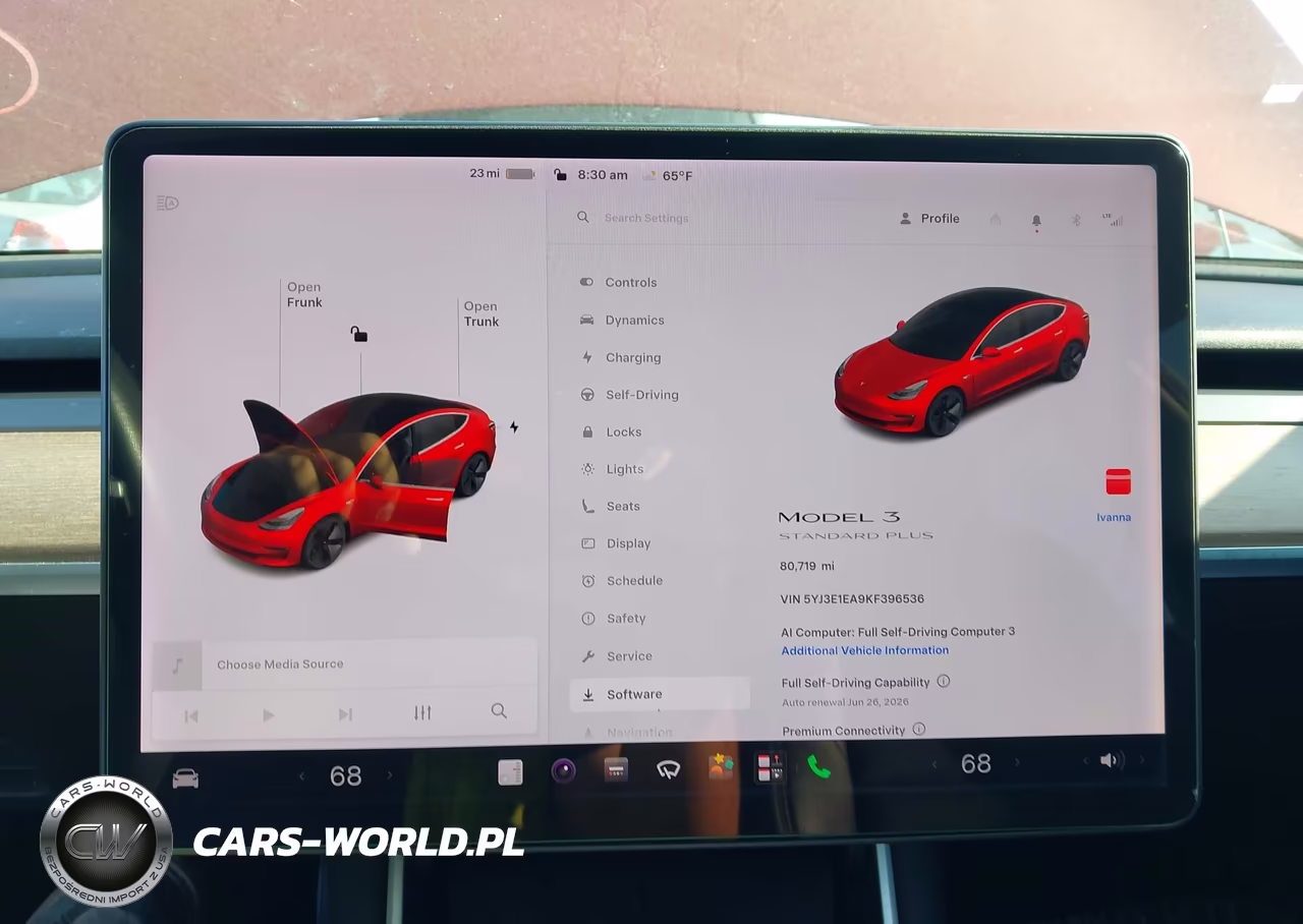 2019 Tesla Model 3 Long Range-Mid Range-Standard Range-Standard Range Plus VIN:5YJ3E1EA9KF396536 - 18