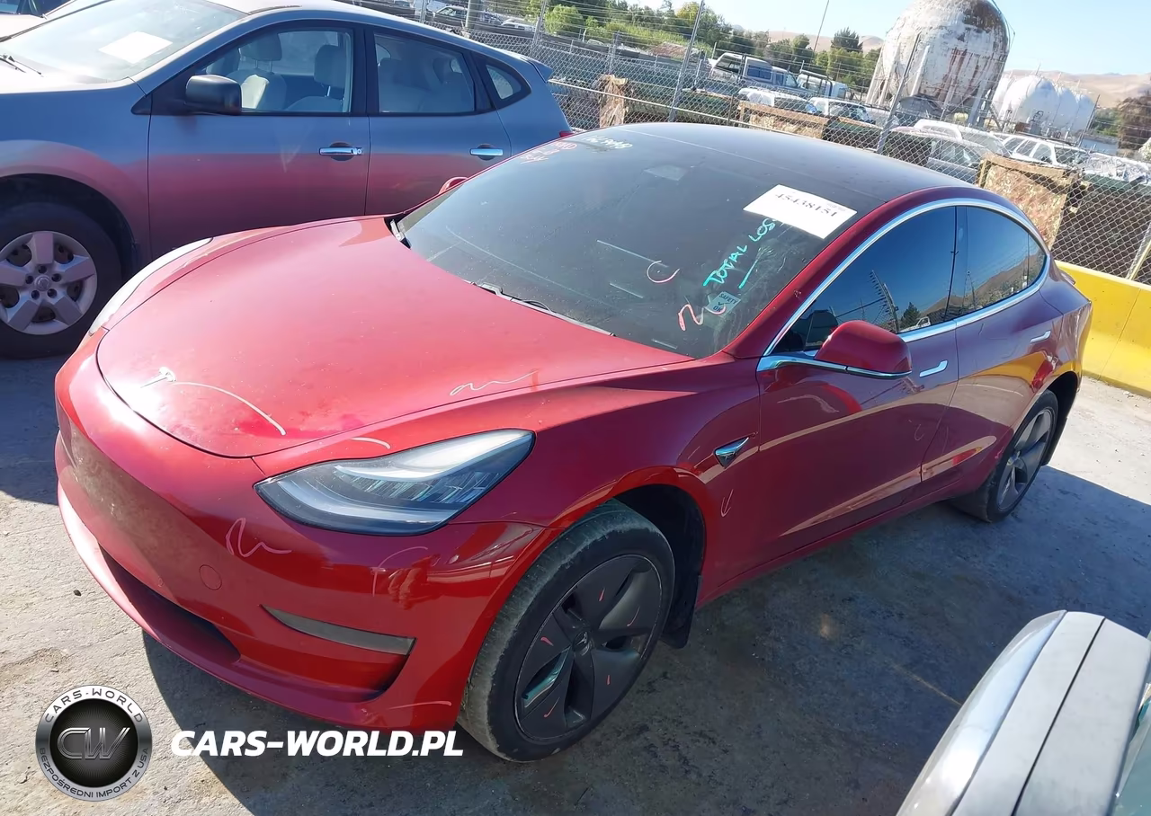 2019 Tesla Model 3 Long Range-Mid Range-Standard Range-Standard Range Plus VIN:5YJ3E1EA9KF396536 - 2