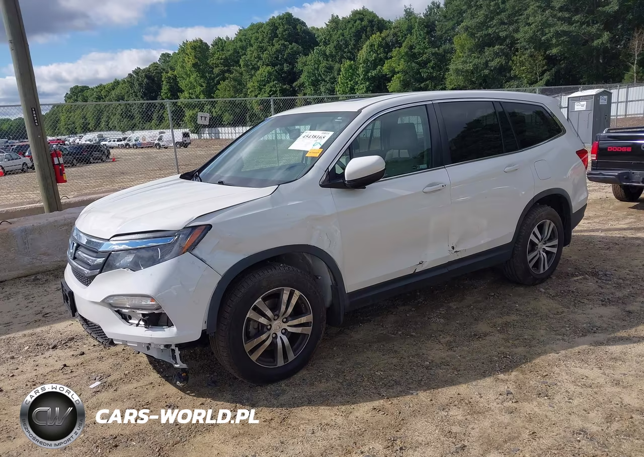 2017 Honda Pilot Ex-L VIN:5FNYF6H53HB091993 - 2