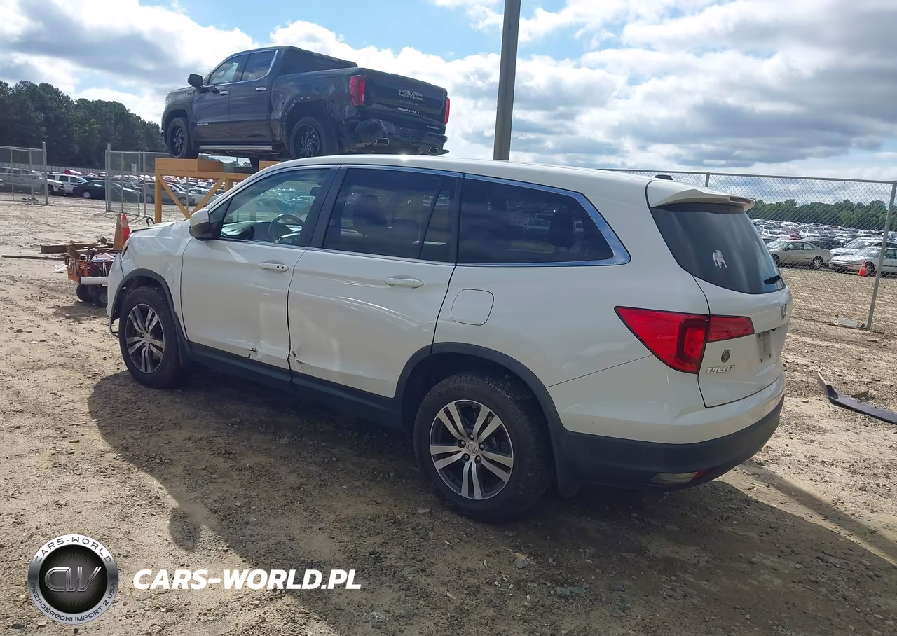 2017 Honda Pilot Ex-L VIN:5FNYF6H53HB091993 - 3