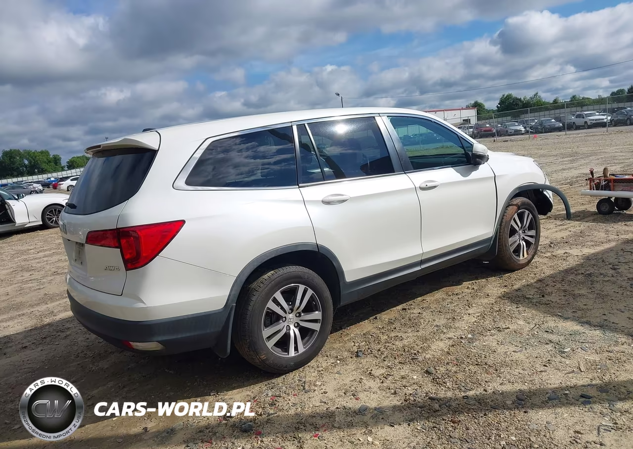 2017 Honda Pilot Ex-L VIN:5FNYF6H53HB091993 - 4