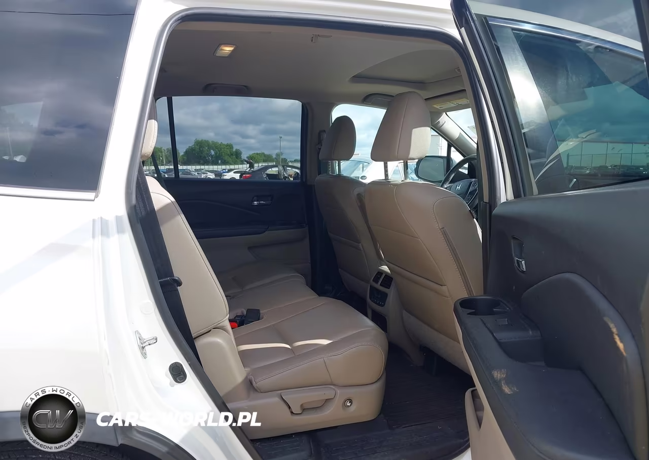 2017 Honda Pilot Ex-L VIN:5FNYF6H53HB091993 - 8