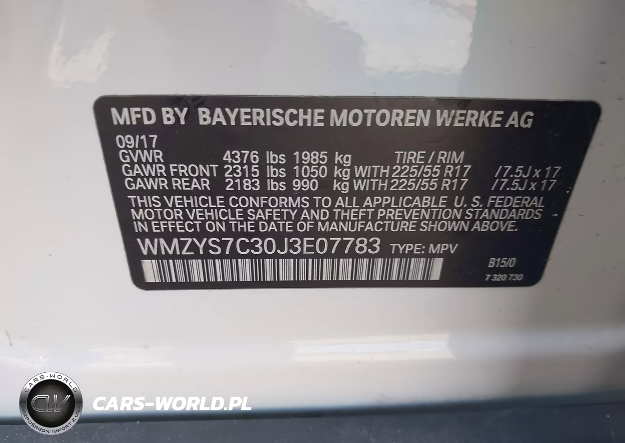 2018 Mini Countryman Cooper VIN:WMZYS7C30J3E07783 - 9