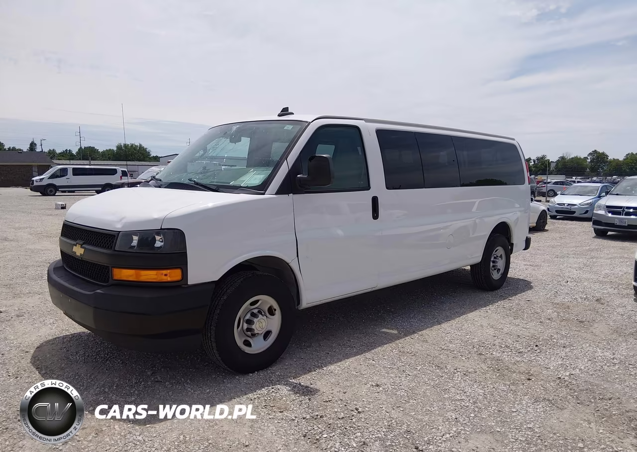 2020 Chevrolet Express Passenger Rwd 3500 Extended Wheelbase Ls VIN:1GAZGNFG3L1235374 - 2