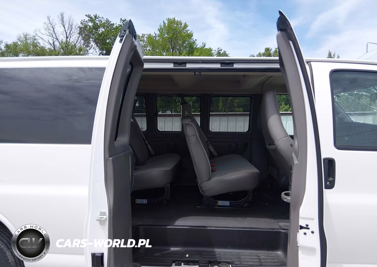2020 Chevrolet Express Passenger Rwd 3500 Extended Wheelbase Ls VIN:1GAZGNFG3L1235374 - 8