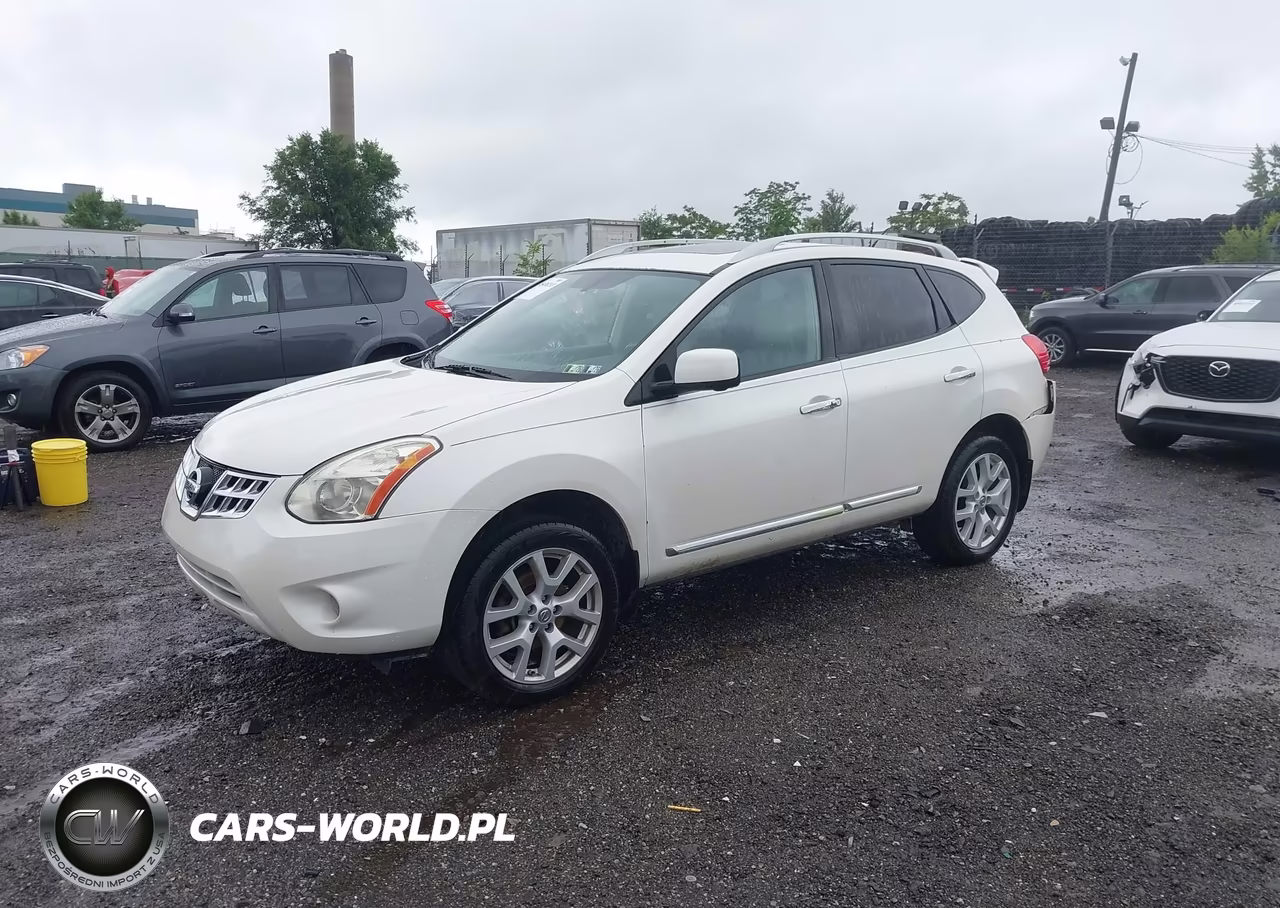 2013 Nissan Rogue Sv W-Sl Pkg VIN:JN8AS5MV2DW127681 - 2