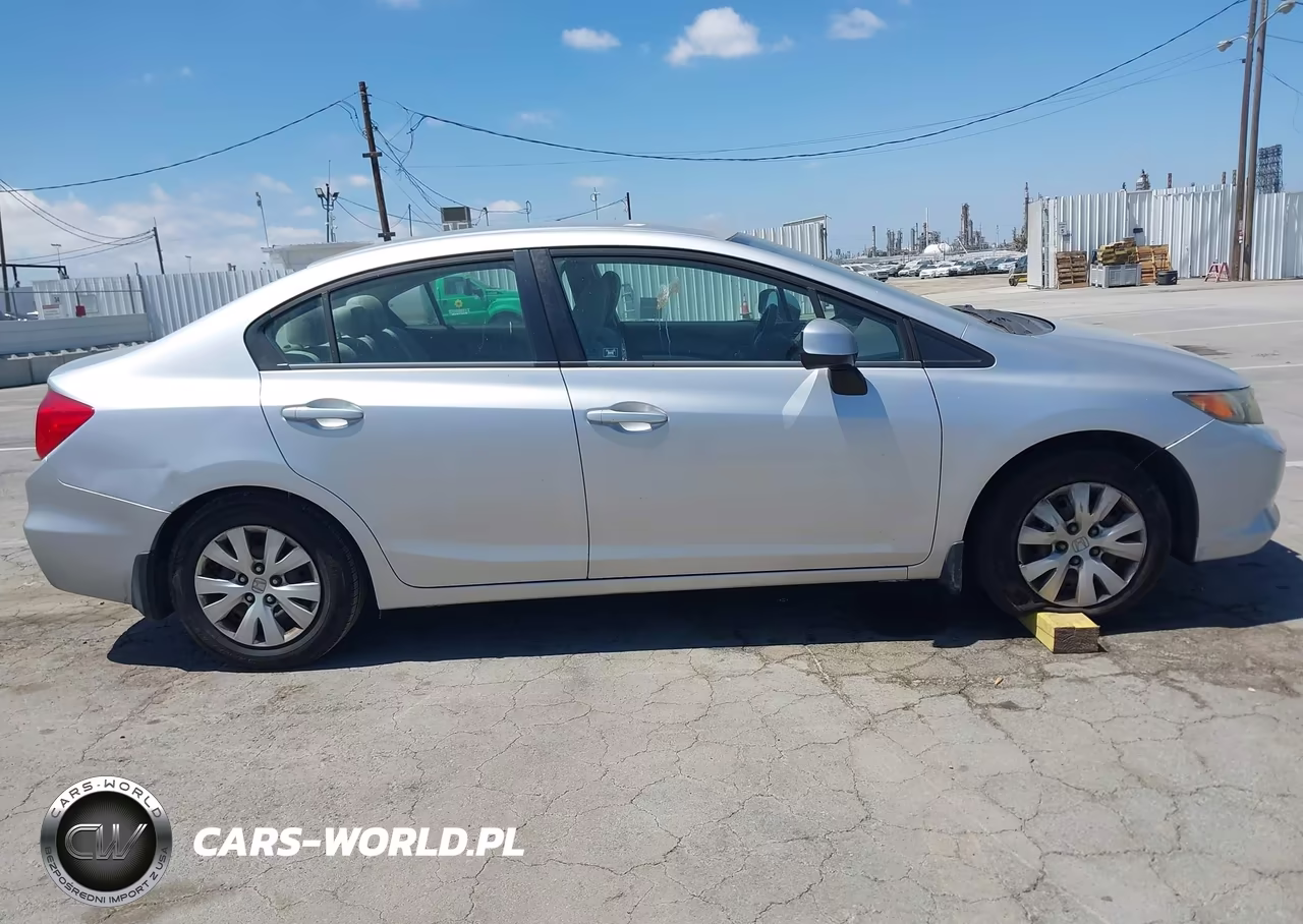 2012 Honda Civic Lx VIN:19XFB2F56CE310541 - 13