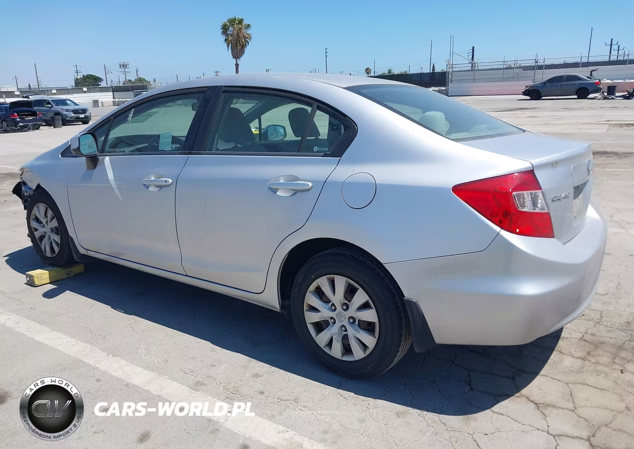 2012 Honda Civic Lx VIN:19XFB2F56CE310541 - 3