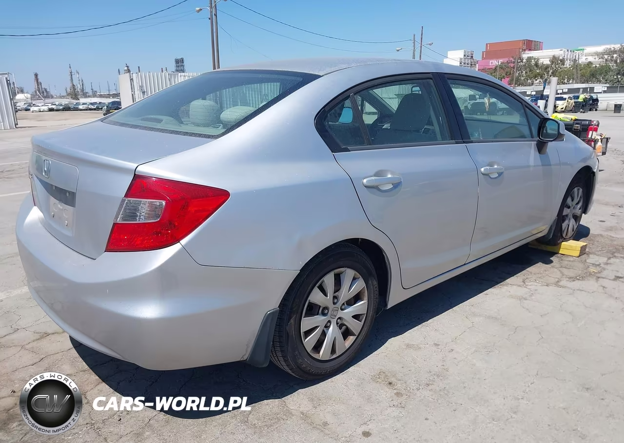 2012 Honda Civic Lx VIN:19XFB2F56CE310541 - 4