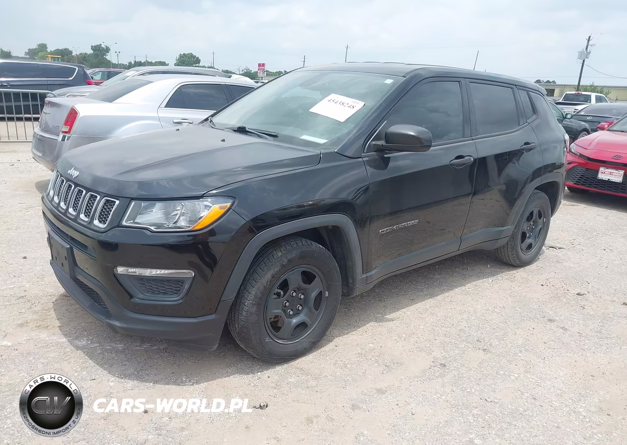 2018 Jeep Compass Sport Fwd VIN:3C4NJCAB0JT107039 - 2