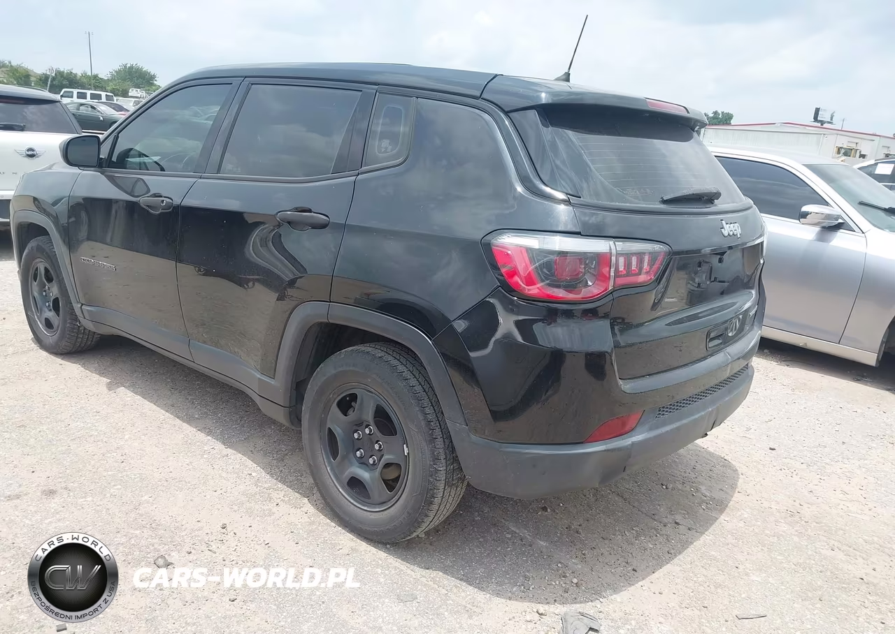 2018 Jeep Compass Sport Fwd VIN:3C4NJCAB0JT107039 - 3