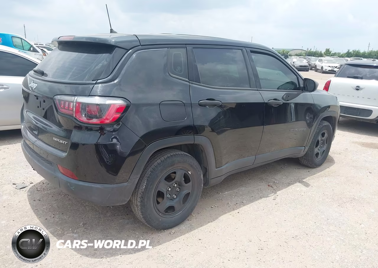 2018 Jeep Compass Sport Fwd VIN:3C4NJCAB0JT107039 - 4