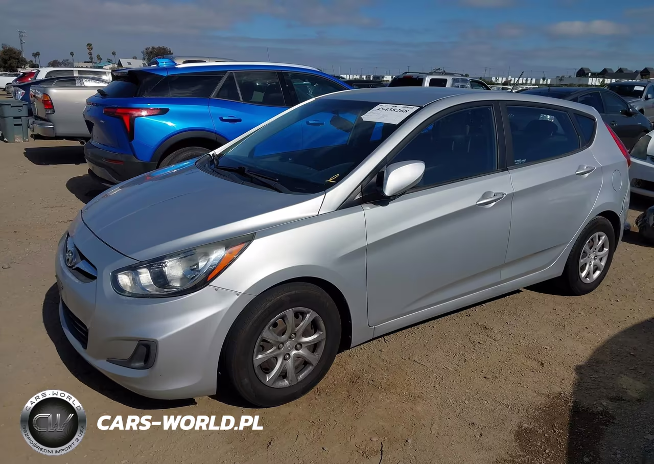 2013 Hyundai Accent Gs VIN:KMHCT5AE1DU138846 - 2