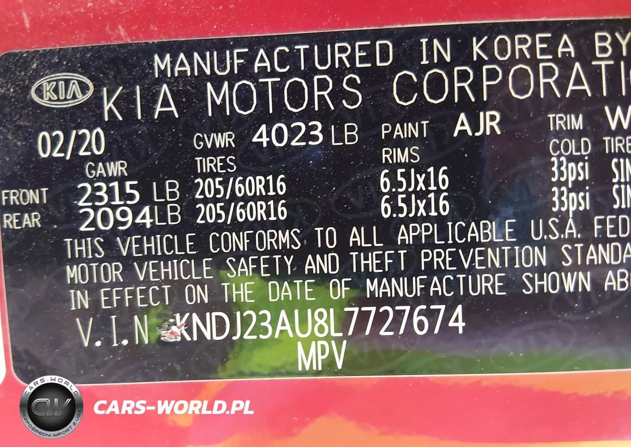 2020 Kia Soul Lx VIN:KNDJ23AU8L7727674 - 9