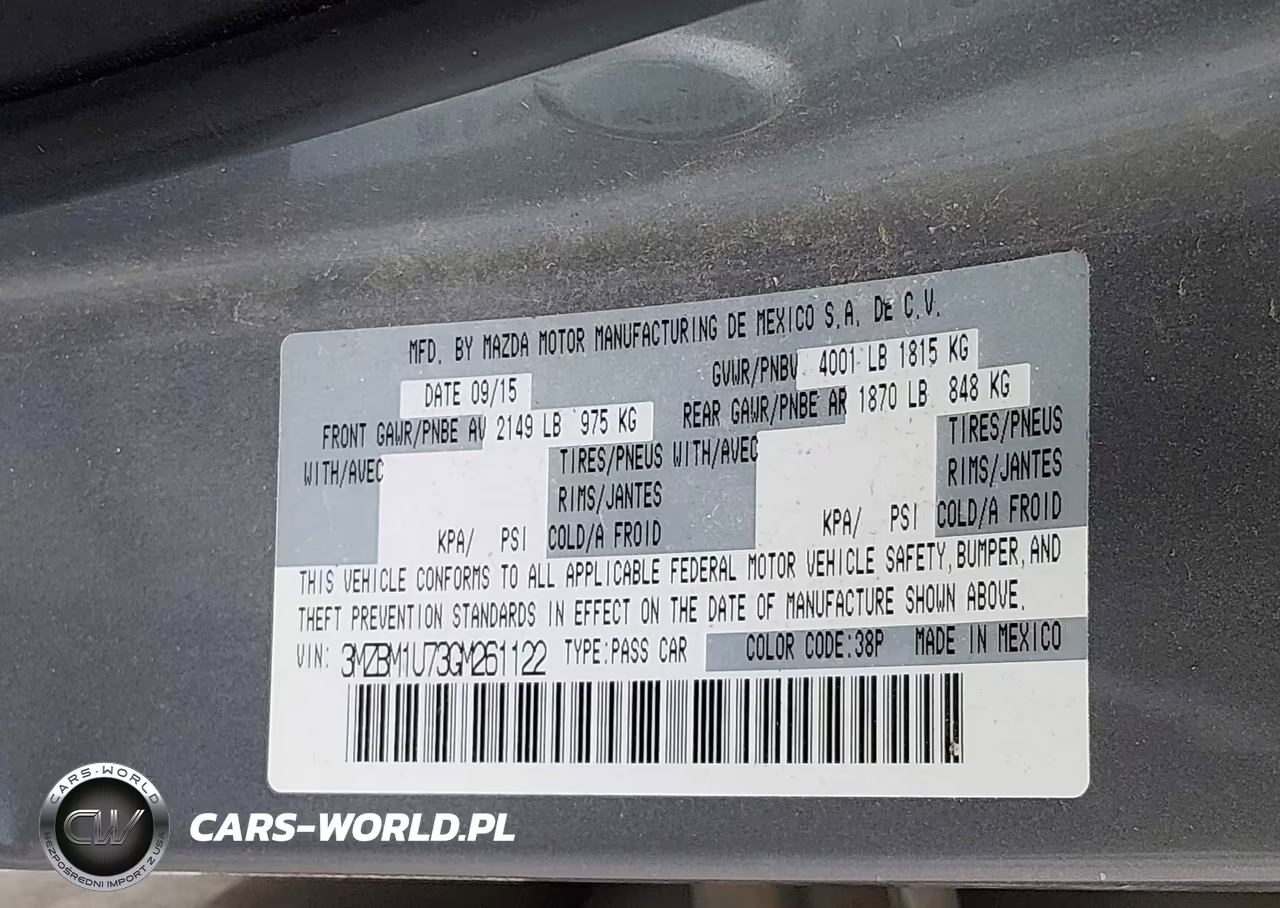 2016 Mazda Mazda3 I Sport VIN:3MZBM1U73GM261122 - 9