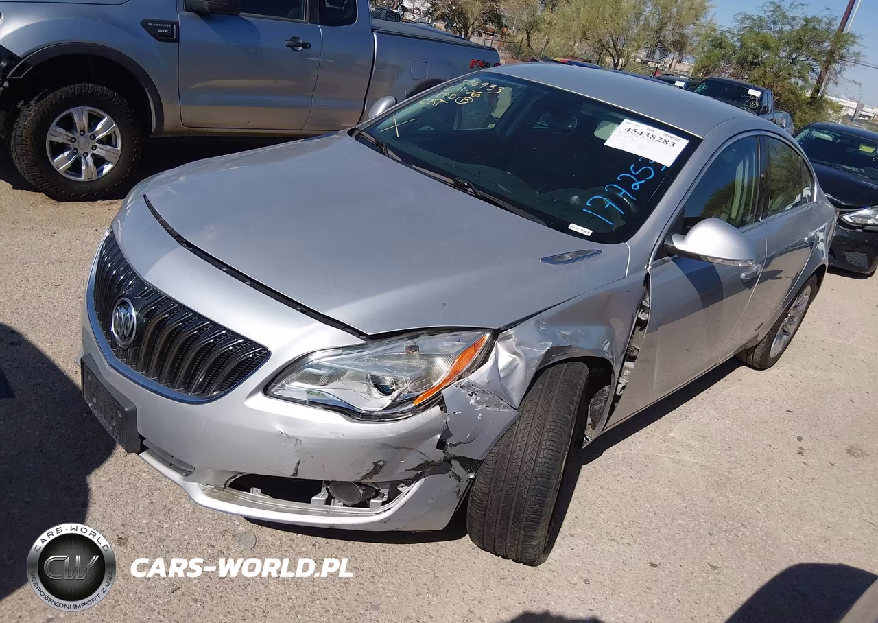 2016 Buick Regal Turbo VIN:2G4GK5EX2G9177253 - 2