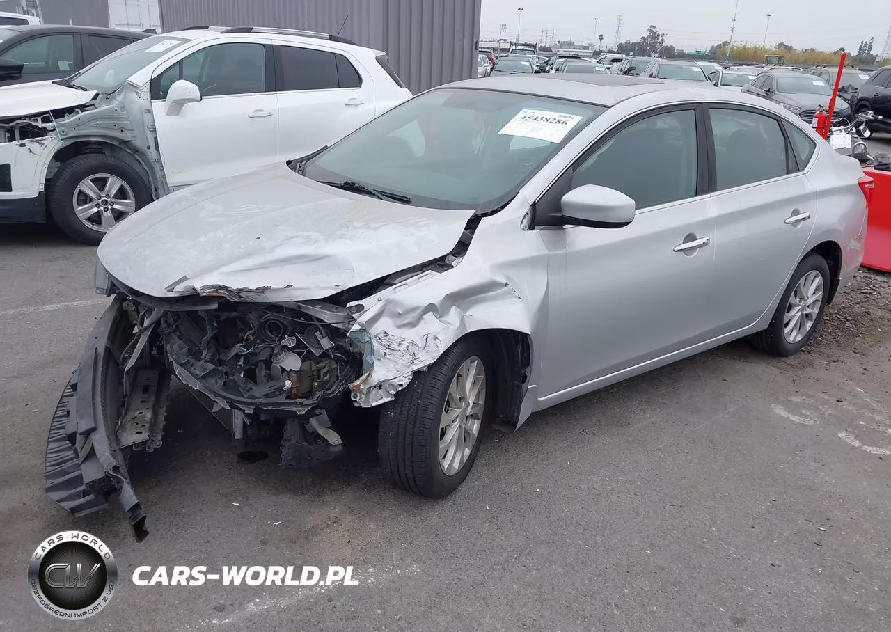 2017 Nissan Sentra Sv VIN:3N1AB7AP3HY247455 - 2