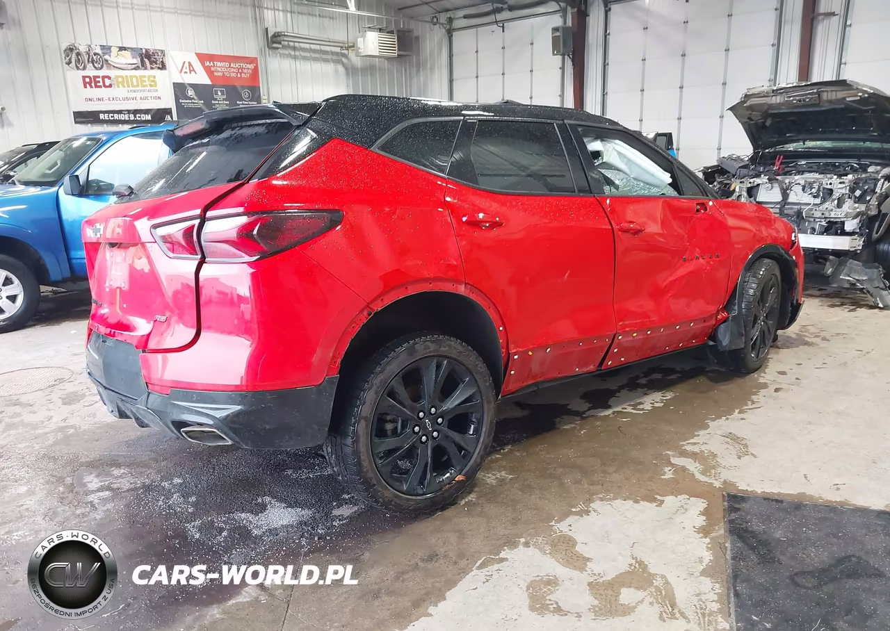 2022 Chevrolet Blazer Awd Rs VIN:3GNKBKRS9NS209411 - 4