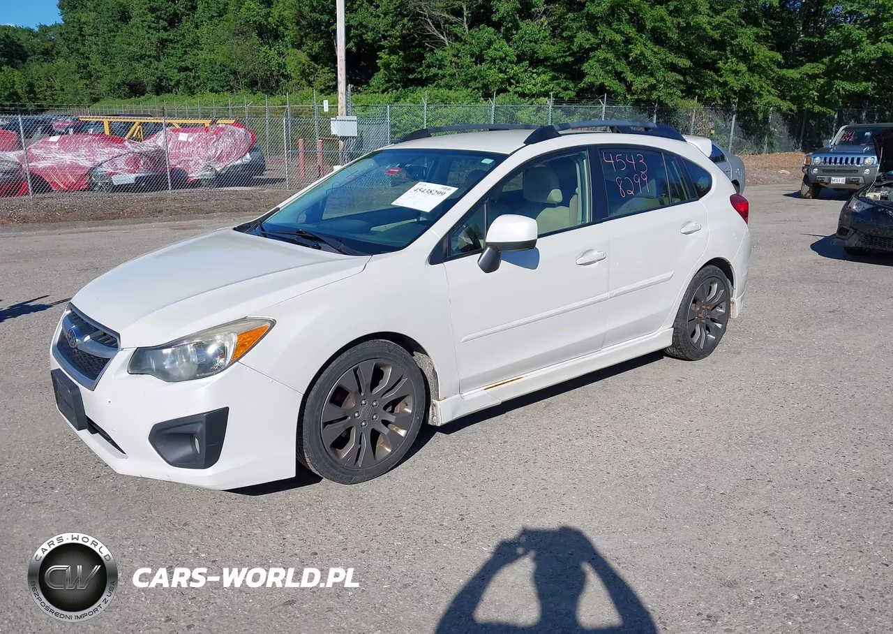 2012 Subaru Impreza 2.0I Sport Premium VIN:JF1GPAL65CH236803 - 2