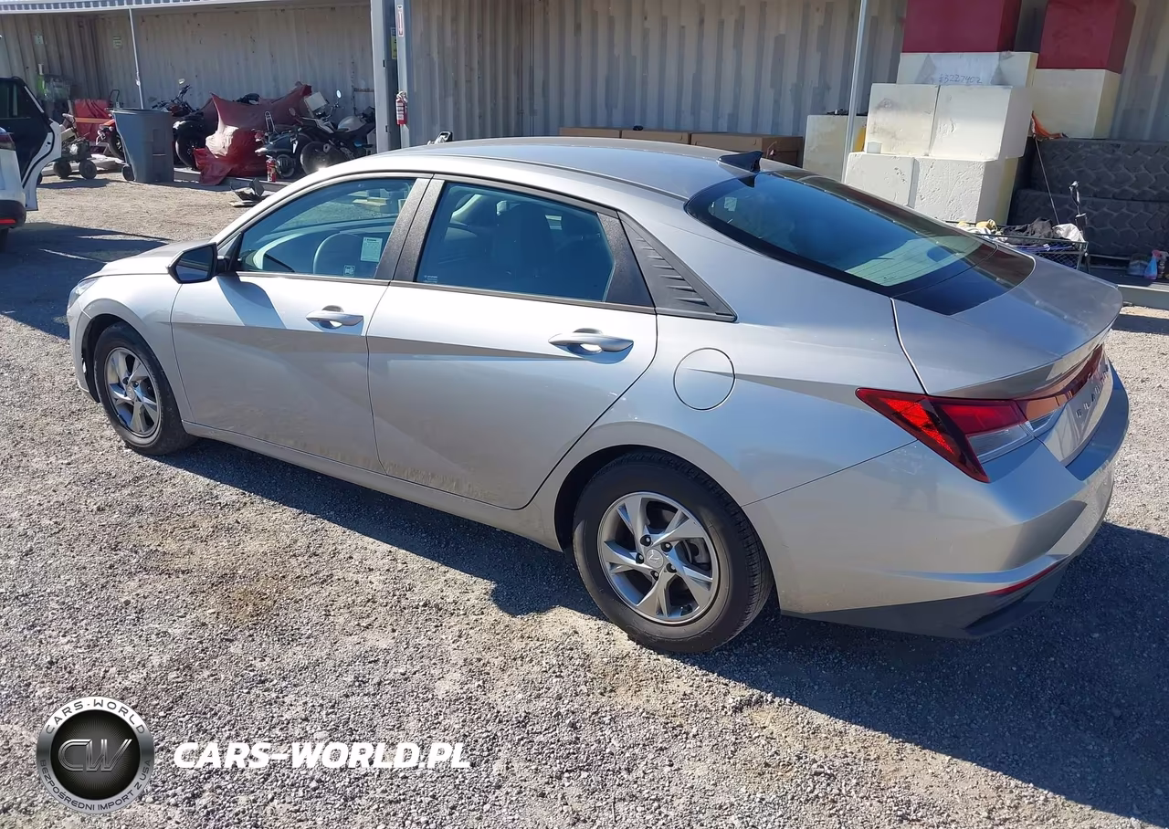 2021 Hyundai Elantra Se VIN:5NPLL4AG4MH042543 - 3