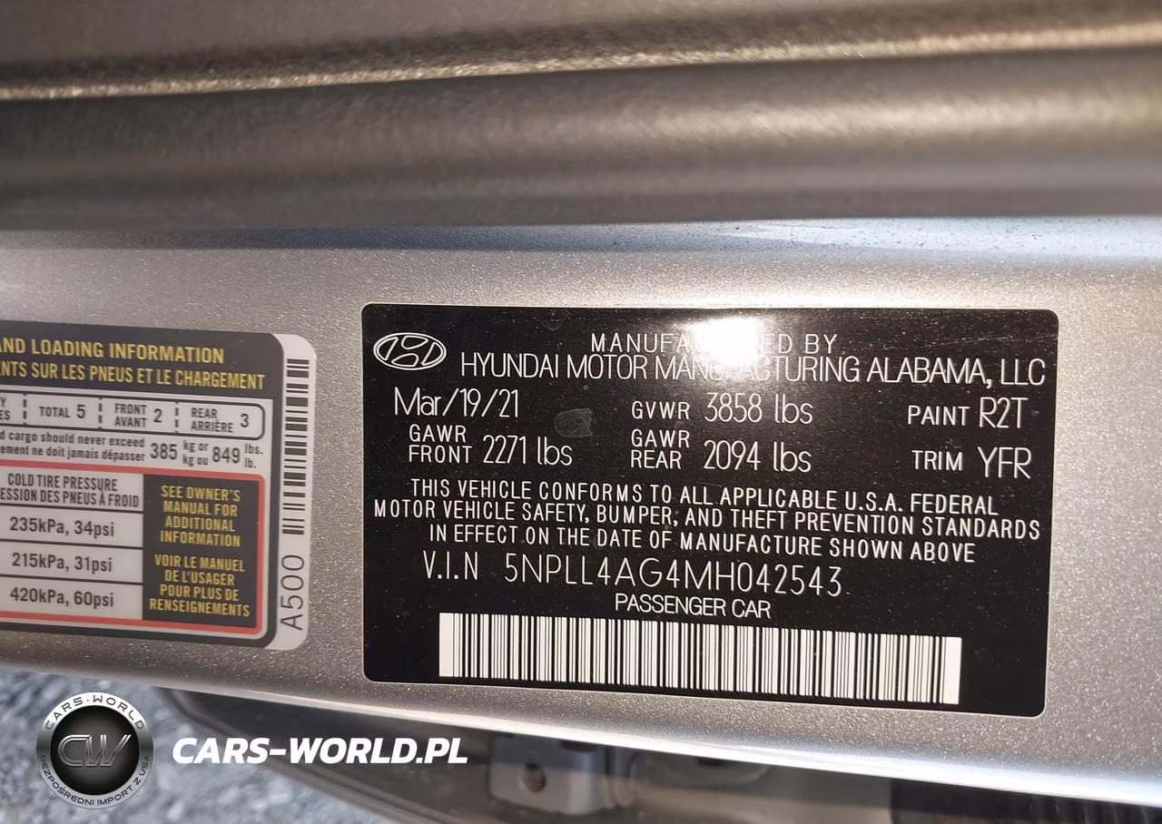 2021 Hyundai Elantra Se VIN:5NPLL4AG4MH042543 - 9